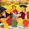 208 Pcs Thanksgiving Paper Plates(Autumn Color)9.06 x 9.06 x 4.92 inches